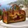 Jesus Shepherd Vineyard Sunset With Grapes For Christian Retreats And Faith Travel Quilted Weekend Bag - 5