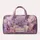 Lavender Watercolor Stationery Garden Collage For Overnight Trips And Bridesmaids Quilted Weekend Bag - 6