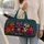 Day Of The Dead Sugar Skulls With Marigold Florals For Travel, Gym, And Daily Style Quilted Weekend Bag - 2