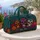 Day Of The Dead Sugar Skulls With Marigold Florals For Travel, Gym, And Daily Style Quilted Weekend Bag - 5