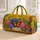 Monarch Butterfly Hydrangea Garden Floral Travel Carryall For Summer Getaway Trips Quilted Weekend Bag - 1