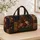 Vintage Garden Patchwork Florals With Name Plaque For Luxe Travel Style For Women Quilted Weekend Bag - 4