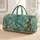 Sea Turtle Seagrass Shell Coastal Summer Vacation Beach Getaway Gift For Ocean Lovers Quilted Weekend Bag - 1