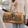 Southwestern Cactus Garden With Desert Florals For Boho Getaways And Resort Style Quilted Weekend Bag - 2