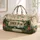 Retro Countryside Camper With Folk Florals For Road Trip Getaways And Nature Lovers Quilted Weekend Bag - 1