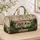 Retro Countryside Camper With Folk Florals For Road Trip Getaways And Nature Lovers Quilted Weekend Bag - 4