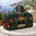 Bohemian Sunset Mountains With Pine Forest For Camping Hiking And Road Trip Lovers Quilted Weekend Bag - 5