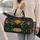 Bohemian Sunset Mountains With Pine Forest For Camping Hiking And Road Trip Lovers Quilted Weekend Bag - 2