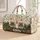Cozy Retro Camper Cottage With Wildflowers For Camping Getaways And Travel Lovers Quilted Weekend Bag - 1