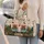 Cozy Retro Camper Cottage With Wildflowers For Camping Getaways And Travel Lovers Quilted Weekend Bag - 2