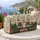 Cozy Retro Camper Cottage With Wildflowers For Camping Getaways And Travel Lovers Quilted Weekend Bag - 5