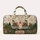 Cozy Retro Camper Cottage With Wildflowers For Camping Getaways And Travel Lovers Quilted Weekend Bag - 6