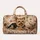 Winter Yorkshire Terrier Portrait With Copper Snowflakes For Holiday Travel Dog Moms Quilted Weekend Bag - 6