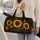 Golden Sunflower Black Baroque Florals For Beach Days Work Trips And Gifting For Her Quilted Weekend Bag - 2