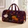 Black Cat Witch Hat Pumpkins And Ghost Halloween Travel For Spooky Fall Getaways Quilted Weekend Bag - 1
