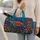 Vibrant Sea Turtle Reef With Name Plaque Tropical Ocean Beach Getaway Style For Women Quilted Weekend Bag - 2