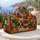 French Bulldog Mosaic Portrait With Autumn Travel Vibes For Dog Moms And Pet Lovers Quilted Weekend Bag - 5
