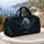 Moonlit Wolf Pack Forest Scene For Gothic Holiday Travel And Night Sky Wildlife Lovers Quilted Weekend Bag - 5