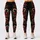 Candy Cane Holly Bouquet Christmas Holiday Wear for Women Winter Festive Outfits Leggings - 1