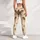 Cheerful Reindeer And Pine Holiday Wear For Women's Winter Workouts And Lounging Leggings - 5