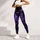 Violet Butterfly Garden For Night Outfits, Yoga, Festivals And Everyday Active Women Leggings - 5