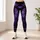 Violet Butterfly Garden For Night Outfits, Yoga, Festivals And Everyday Active Women Leggings - 6