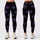Neon Purple Dog Paw Motifs for Casual Gym, Yoga, and Everyday Style for Active Women Leggings - 1