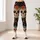 Sugar Skull Day Of The Dead Halloween Spooky Boho Festival Costume Wear For Women Leggings - 6