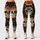 Sugar Skull Day Of The Dead Halloween Spooky Boho Festival Costume Wear For Women Leggings - 1
