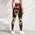 Sugar Skull Day Of The Dead Halloween Spooky Boho Festival Costume Wear For Women Leggings - 4