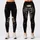 Gothic Skull And Skeleton Hand Punk Goth Outfit For Halloween And Alternative Style Leggings - 1