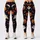 Cute Jack O Lantern Ghost Bat And Bone Motifs For Halloween Party Outfit Style Lovers Leggings - 1