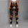 Cute Jack O Lantern Ghost Bat And Bone Motifs For Halloween Party Outfit Style Lovers Leggings - 5