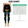 Colorful Jewel Tone Paw Prints For Dog Lovers High Waist Gym Yoga Daily Active Wear Leggings - 3
