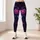 Neon Jack O Lantern Bats And Spiderwebs For Halloween Parties And Gothic Outfits Leggings - 6