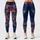 Crimson Hearts On Midnight Navy For Romantic Date Nights And Everyday Women's Style Leggings - 1