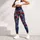 Crimson Hearts On Midnight Navy For Romantic Date Nights And Everyday Women's Style Leggings - 5