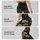 Dark Green Botanical Wildflower Garden Cottagecore Yoga Wear For Women Nature Lovers Leggings - 2