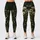 Dark Green Botanical Wildflower Garden Cottagecore Yoga Wear For Women Nature Lovers Leggings - 1