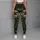 Dark Green Botanical Wildflower Garden Cottagecore Yoga Wear For Women Nature Lovers Leggings - 4