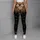 Vintage Gold Botanical Roses For Elegant Everyday Wear And Evening Outfits For Women Leggings - 4