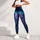 Glowing Jellyfish Ocean Night Scene For Yoga Dance And Festival Wear For Active Women Leggings - 5