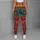 Bohemian Patchwork Folk Art Motifs for Retro Festival Style and Everyday Women Wear Leggings - 5