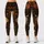 Autumn Chrysanthemum And Daisy Florals For Fall Yoga, Fitness And Casual Daily Wear Leggings - 1