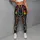Colorful Butterfly Maze Geometric Activewear For Yoga Travel And Daily Street Style Leggings - 4