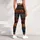 Vintage Halloween Pumpkins And Jack O Lanterns For Autumn Parties And Everyday Wear Leggings - 4