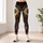 Celestial Floral Talisman Feather Cascade For Boho Yoga, Festivals And Everyday Wear Leggings - 6