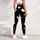 Friendly Ghost And Crescent Moon Halloween Nightwear For Women And Spooky Party Lovers Leggings - 5