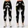 Friendly Ghost And Crescent Moon Halloween Nightwear For Women And Spooky Party Lovers Leggings - 1