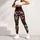 Dia De Muertos Sugar Skull Rose Tattoo Flash For Halloween Yoga And Fitness Lovers Leggings - 6